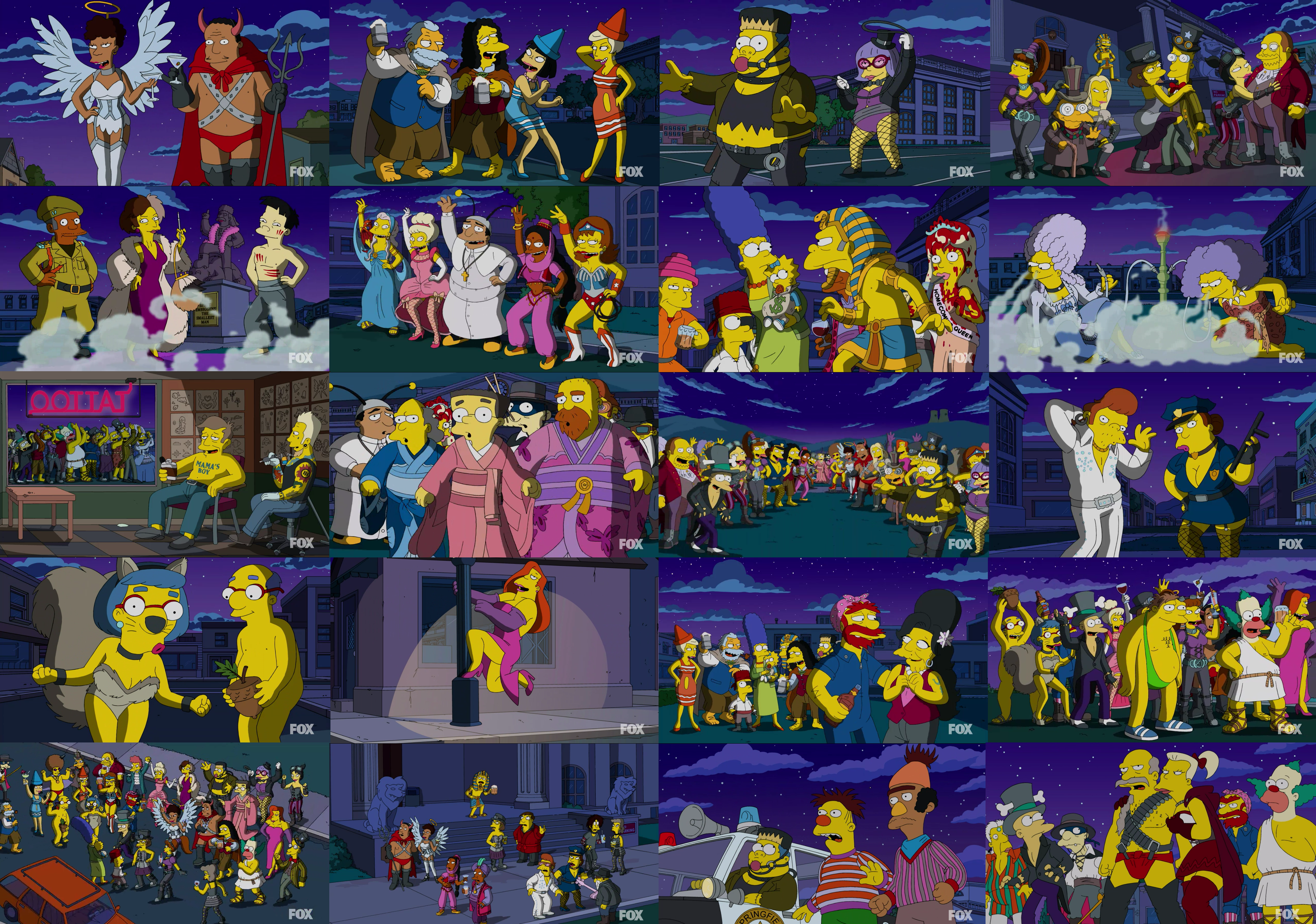 Nackt maggie die simpsons Die Simpsons